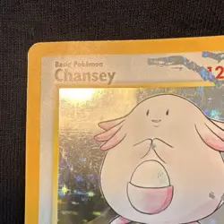 Chansey ✨ DAMAGED [HP] Base Set Holo - accepting offers - Image 2