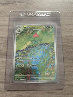 Pokemon TCG Ivysaur Scarlet Violet-151 167/165 Holo Illustration Rare English - Image 1
