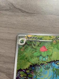 Pokemon TCG Ivysaur Scarlet Violet-151 167/165 Holo Illustration Rare English - Image 3