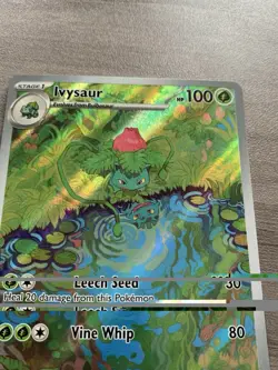 Pokemon TCG Ivysaur Scarlet Violet-151 167/165 Holo Illustration Rare English - Image 5