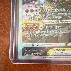 Pokemon TCG Charizard VSTAR SWSH262 Holo Promo Sword & Shield 2022 EN 280HP - Image 2
