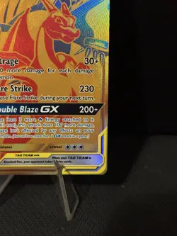 Reshiram & Charizard GX SM247 Tag Team Gold Sun & Moon Promo Pokemon English NM - Image 4
