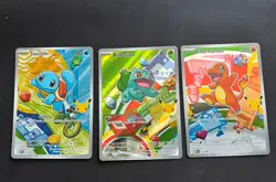 Pokemon TCG: First Partner Illustration Collection Series 1 - Kanto GEN 1 set - Image 1