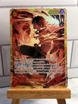 Portgas D. Ace SEC OP16-118 by ONE PIECE The Time of Battle English - Image 1