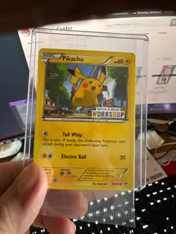 2 cards @collectors.exhibition Build a Bear Pokemon Card Pikachu SEALED NEW - Image 2
