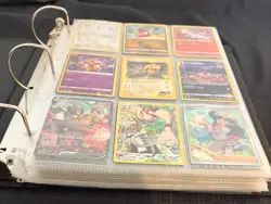 Pokemon Sword and Shield Era Pokemon Card Binder w/ Vmax, Vstar + - Image 2
