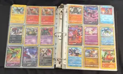 Pokemon Sword and Shield Era Pokemon Card Binder w/ Vmax, Vstar + - Image 3