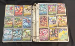 Pokemon Sword and Shield Era Pokemon Card Binder w/ Vmax, Vstar + - Image 5
