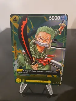 Roronoa Zoro (Event Pack Vol. 3) P-042 One Piece Promotion Cards Foil ENGLISH - Image 1