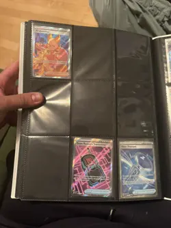 163 Pokemon Card Illustration Rare/Ex/Full Art Lot Binder Included! Nm/m read - Image 2