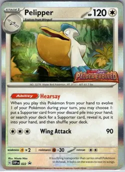 Pelipper - (Prerelease) 022 Promo SV: Scarlet & Violet Promo Cards LP - Image 1
