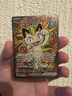 Meowth Ex 121/088 Special Illustration Rare (SIR) - Perfect Order - Pokemon TCG - Image 2
