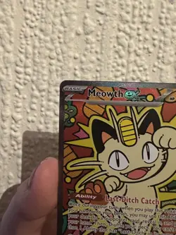 Meowth Ex 121/088 Special Illustration Rare (SIR) - Perfect Order - Pokemon TCG - Image 4