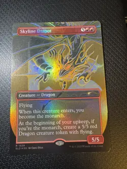 MTG Skyline Despot (1529) *Rainbow Foil* Secret Lair: Devastation Of Dragons NM - Image 1