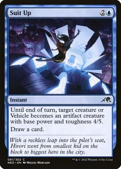 Suit Up - NEO MTG (81/302 ) COMMON M/NM - Image 2
