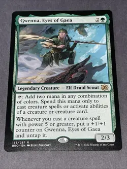 1x Gwenna, Eyes of Gaea NM R The Brothers' War (BRO) MTG Magic the Gathering - Image 1