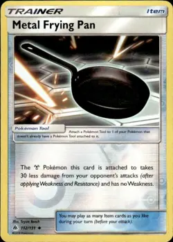 Pokemon Reverse Holo Metal Frying Pan SM - Forbidden Light 112/131 LP - Image 1