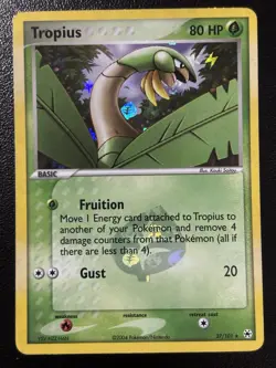 Tropius 27/101 Rare Hidden Legends Pokemon Reverse Holo MP - Image 1