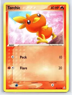 Torchic 83/110 | Holon Phantoms | Pokemon EXC BUY 2 CARDS GET 1 FREE!! - Image 1
