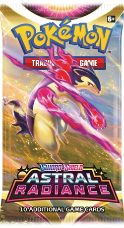 Pokemon Astral Radiance TCG Booster Packs Sealed Authentic Cards x 10 (POK85023) - Image 1