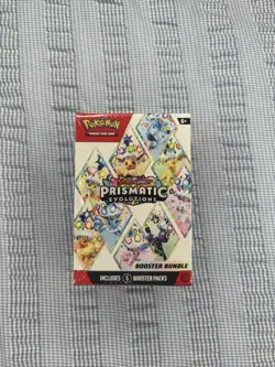Pokemon TCG Scarlet & Violet Prismatic Evolutions Booster Bundle Factory Sealed - Image 1
