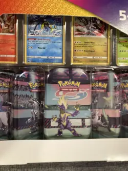 Pokemon Galar Power Mini Tins Costco 5-pack - 5 Evolving Skies & 5 Fusion Strike - Image 2