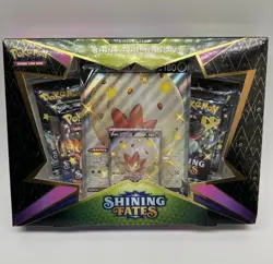 Pokemon TCG Shining Fates Shiny Eldegoss V Box NEW SEALED 820650809828 - Image 1