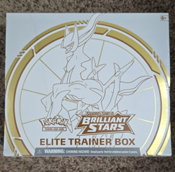 Pokemon TCG Brilliant Stars Elite Trainer Box Arceus English 6+ - Image 1