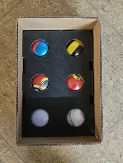 Factory Sealed Costco 6 x Pokemon TCG Pokeball Tins 18 Booster Packs - Image 1