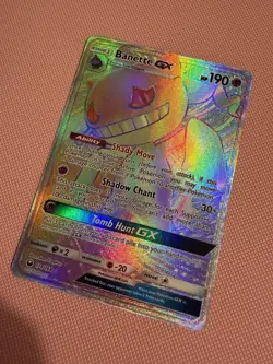 Banette GX 174/168 SM Celestial Storm Secret Rare Full Art Holo ENG 190HP - Image 3