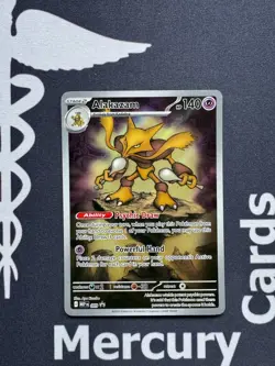 Pokemon TCG 1x Alakazam - Black Star Promo - MEP 009 NM - Image 1
