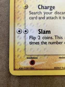 Pokemon TCG Pikachu 57/108 EX Power Keepers 2007 MP - Image 3