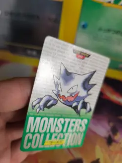 Pokemon Card Card Haunter Alpollo Monsters Collection Green Carddass Japanese VG - Image 3