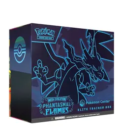 Pokemon Center ETB Mega Evolution Phantasmal Flames Elite Trainer Box Confirmed - Image 1