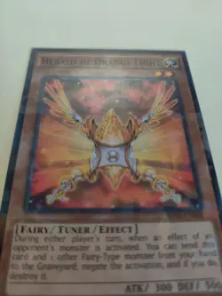 Herald Of Orange Light BP03-EN050 Shatterfoil 1st Edition LP - Image 2