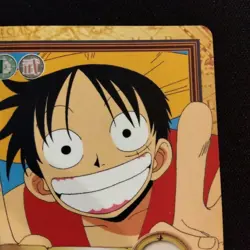 Bandai Authentic One Piece Carddass Hyper Battle Rare Luffy C289 2000 Game Card - Image 4