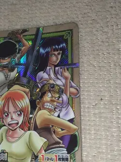 Bandai Authentic One Piece Hyper Battle Carddass PA W05 Holographic Single Card - Image 4