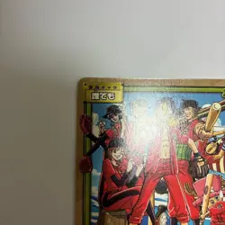 BANDAI Authentic One Piece Card Game PA W25 Pirate Baseball Monkey D Luffy Used - Image 2