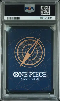2025 ONE PIECE JAPANESE OP11-A FIST OF DIVINE SPEED #004 KUJYAKU PSA 10 - Image 2