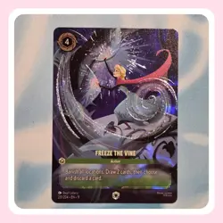 Disney Lorcana Winterspell #231/204 Freeze the Vine | Enchanted NM/M - Image 1