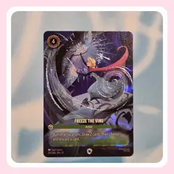 Disney Lorcana Winterspell #231/204 Freeze the Vine | Enchanted NM/M - Image 4
