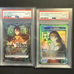 Union Arena Solo Leveling. Lee Joohee #051. SR & SR**. Graded PSA 10. POP 1-2. - Image 1