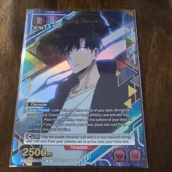 Bandai Union Arena Solo Leveling Sung Jinwoo UEPR/SLG-1-018 Foil Promo EN - Image 3