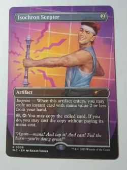 Isochron Scepter, NON-FOIL - Secret Lair Encyclopedia of Magic A-Z MTG NM Card - Image 1