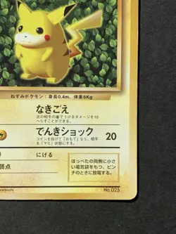 Pikachu LV.16 No.025 Promo Corocoro Old Back 1996 Japanese Pokemon Card - Image 5
