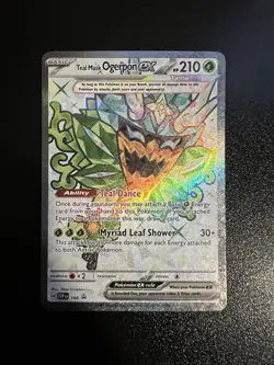 Teal Mask Ogerpon ex 166 Sv: Scarlet & Violet Promo Cards Holo - Image 1