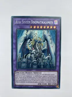 Alba System Dogmatikalamity BLMM-EN011 Secret Rare 1st Edition NM Card - Image 1