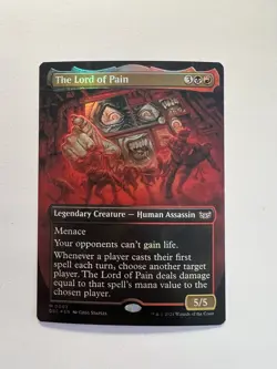 The Lord of Pain - FOIL BORDERLESS - MTG DSC - NM - Image 1