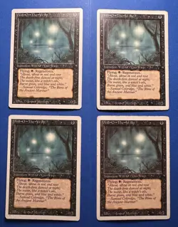 Will-O-The-Wisp (4) Magic the Gathering 3rd Edition - Black MtG Lightly Played - Image 1