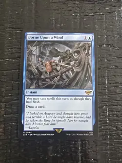 Wizards of the Coast MTG Borne Upon a Wind LTR Rare EN #0044 Regular - Image 1